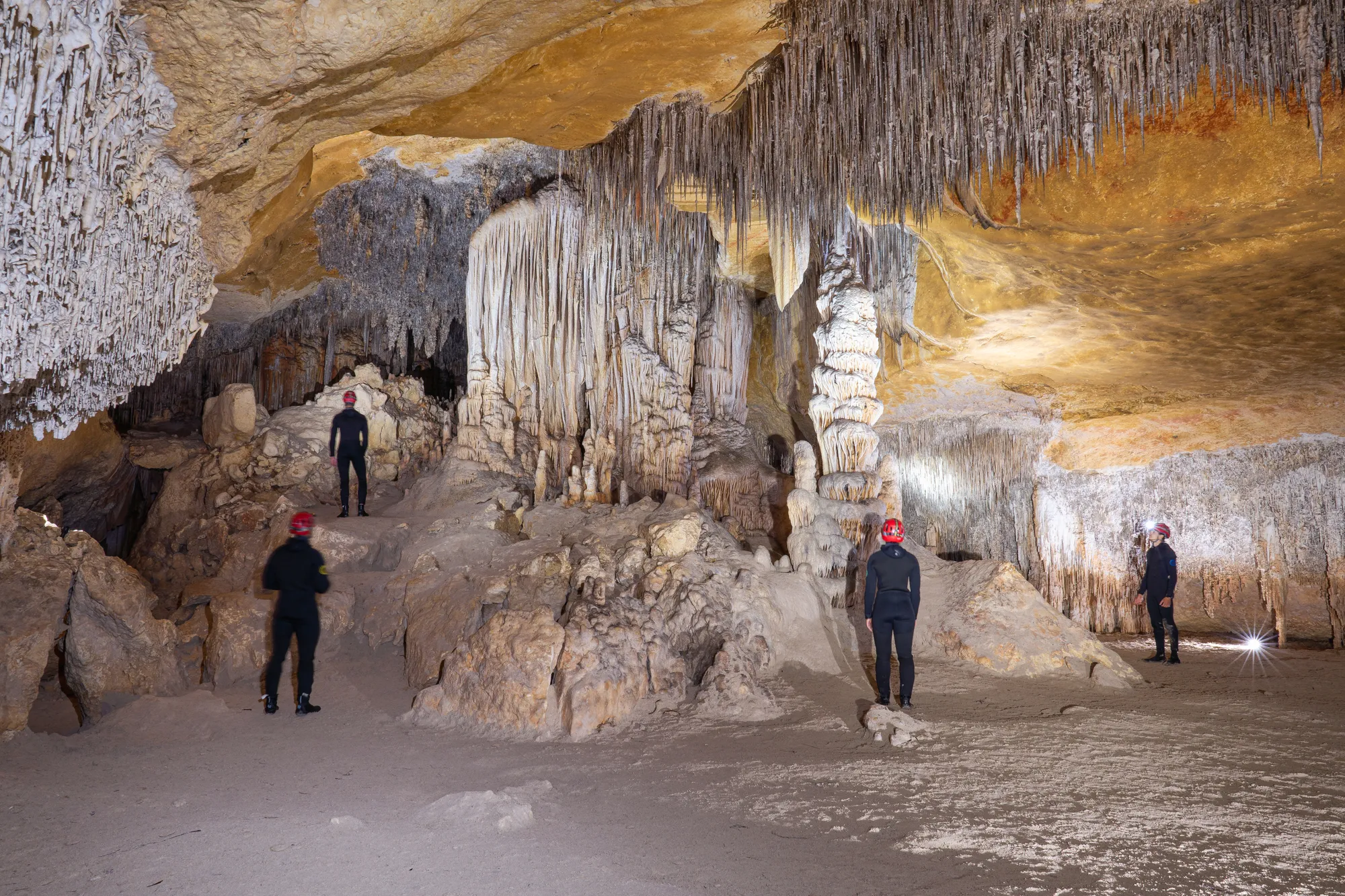 Small group exploring Mallorca's coast on a family-friendly water activity